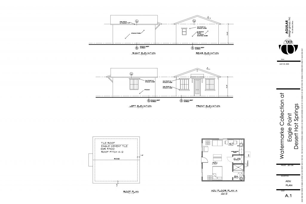 casita floor plan a