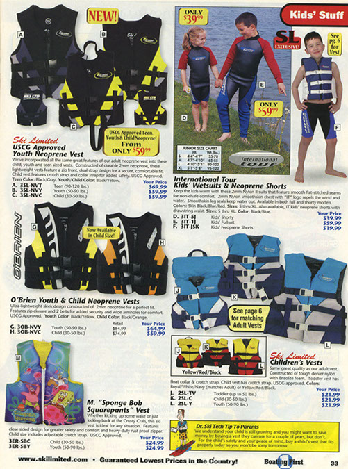 ski limited catalog
