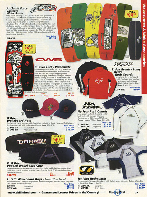 ski limited catalog