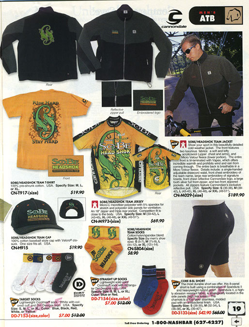 bike nashbar cloths