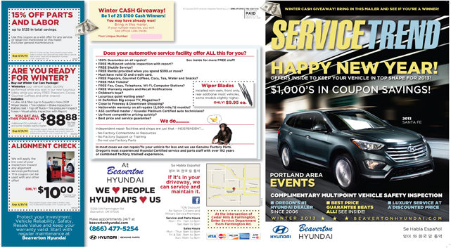 automotive card