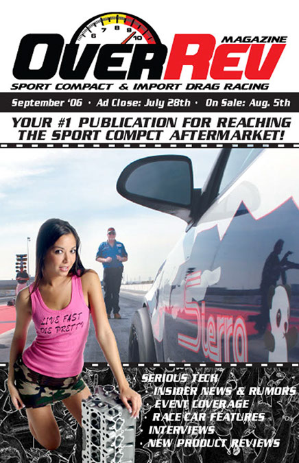 overrev automotive post card